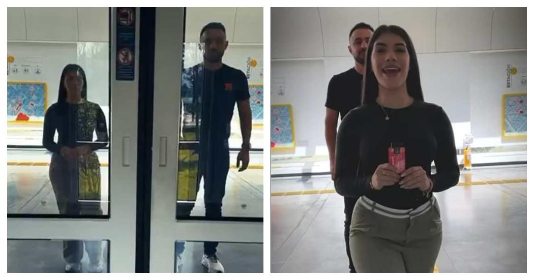 Foto de personas haciendo fila. 