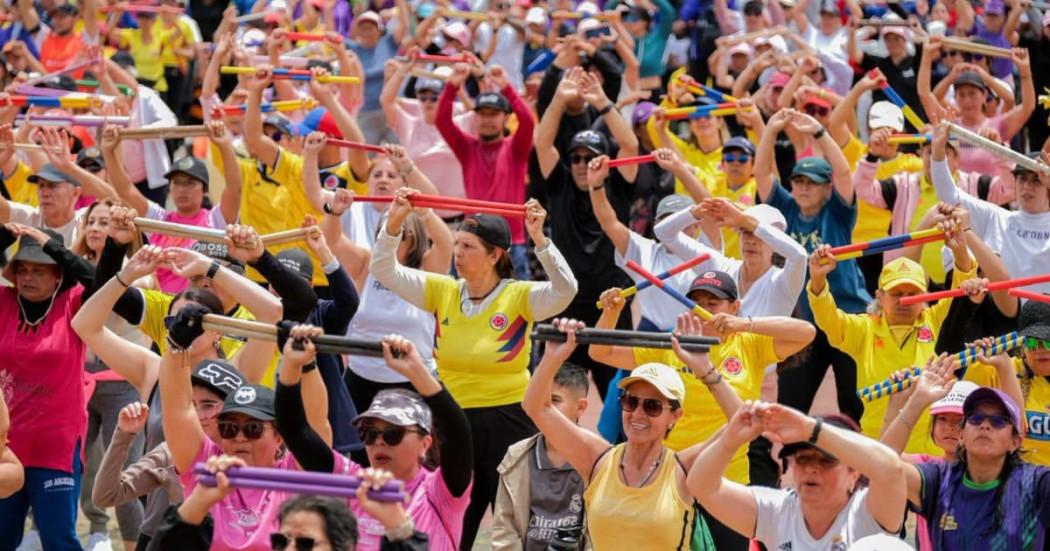Personas realizando actividad física 