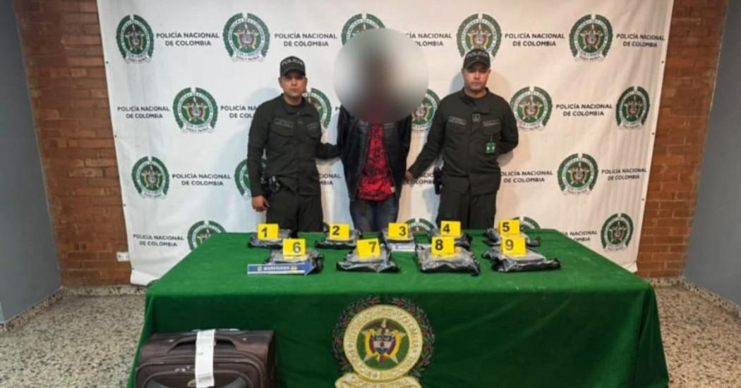 Hombre capturado en operativo contra el narcotráfico en El Dorado