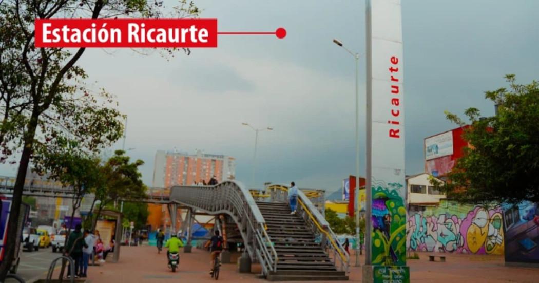 Foto de estación Ricaurte. 