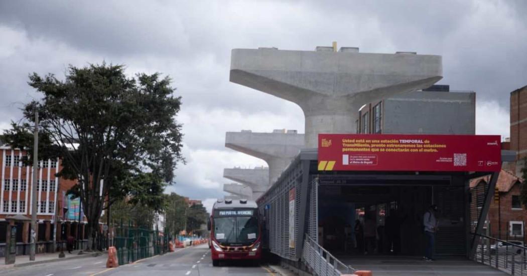 Foto estación de TransMilenio