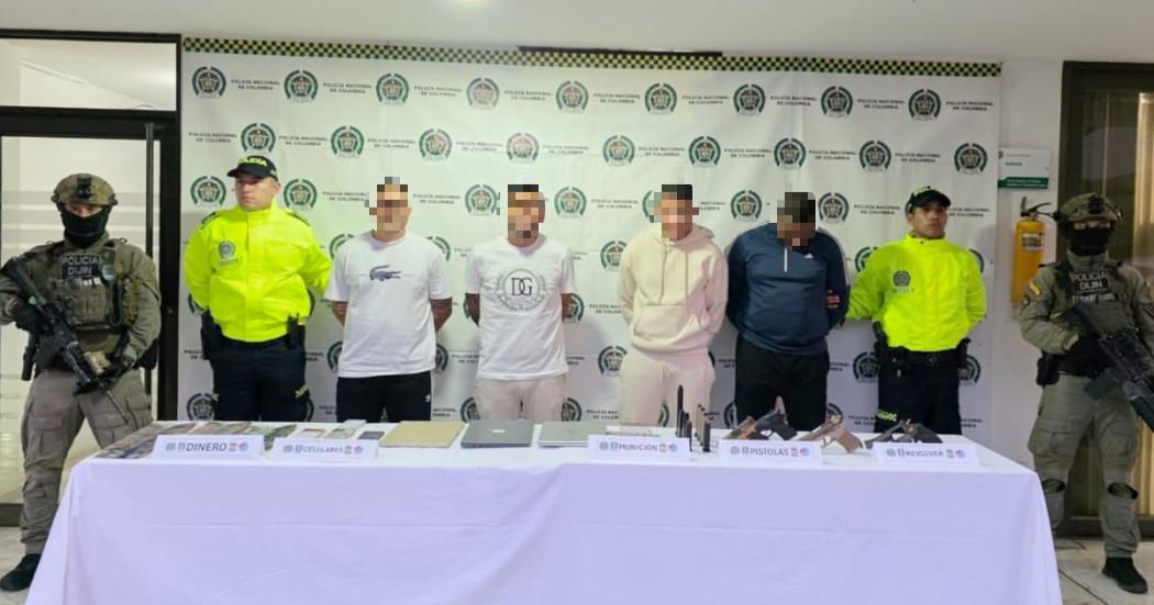 Cuatro de los capturados de red de narcotráfico requeridas para extradición.