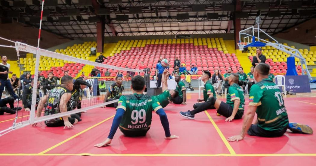 paradeportistas en entrenamiento
