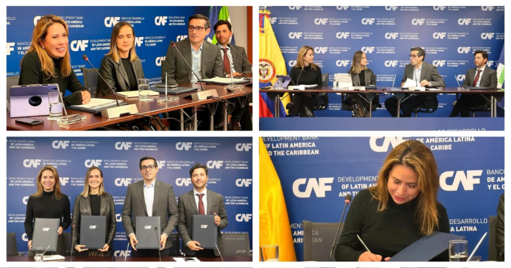 Fotos de registro de la firma de alianza