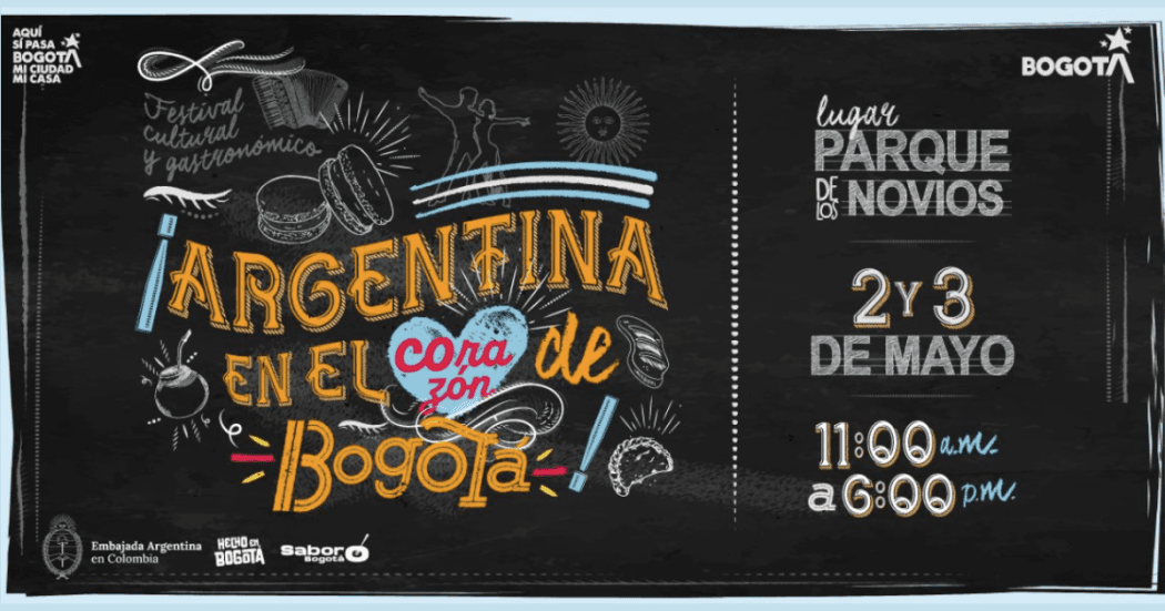 Imagen del cartel promocional del Festival que se realizará en Bogotá.