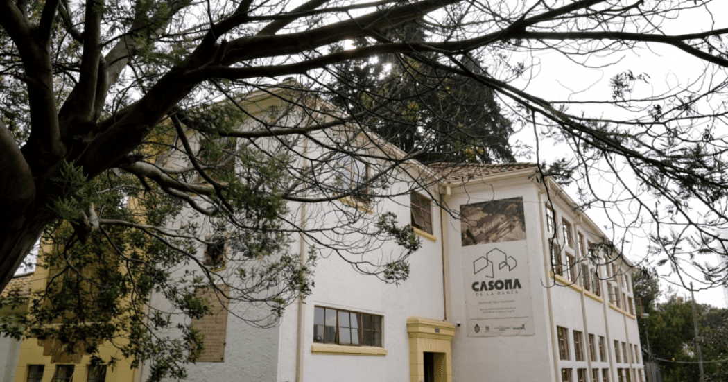 Imagen panorámica de la Casona de la Danza en Bogotá.
