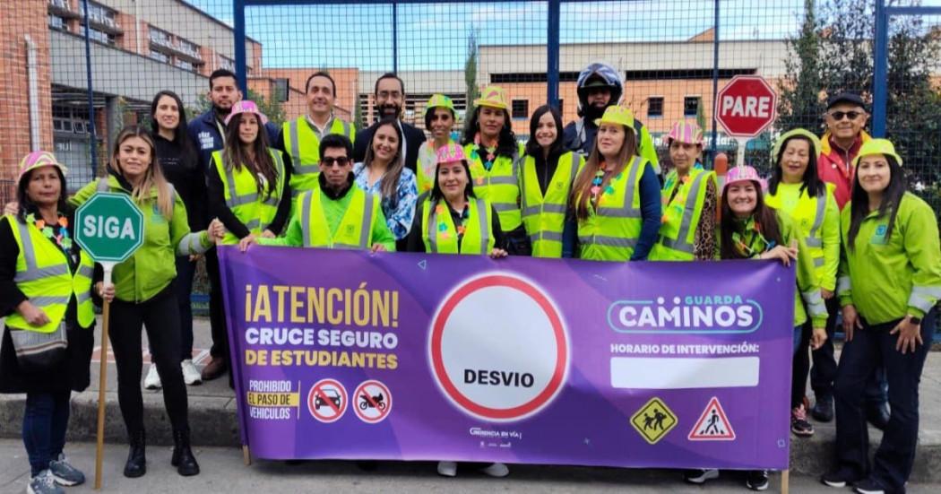Foto de celebración de guardacaminos 