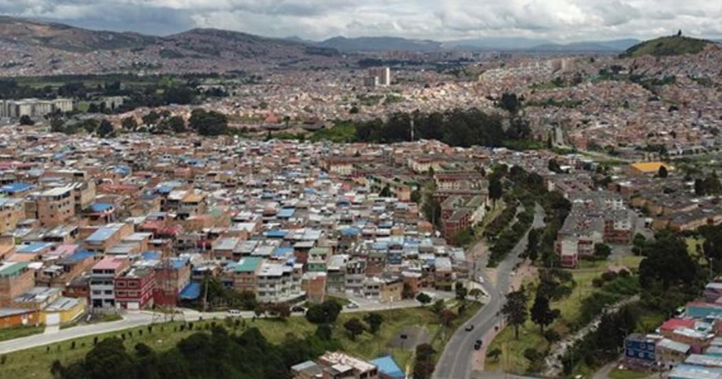 Foto de predios legalizados en Bogotá.
