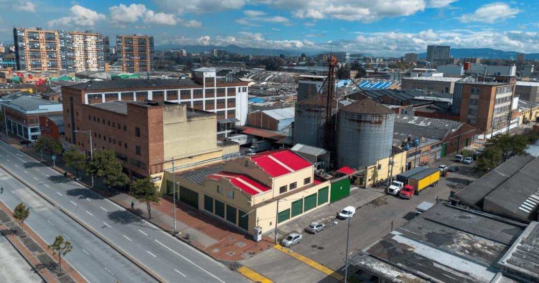 Foto panorámica de una zona de Actuación Estratégica ZIBo de Bogotá.