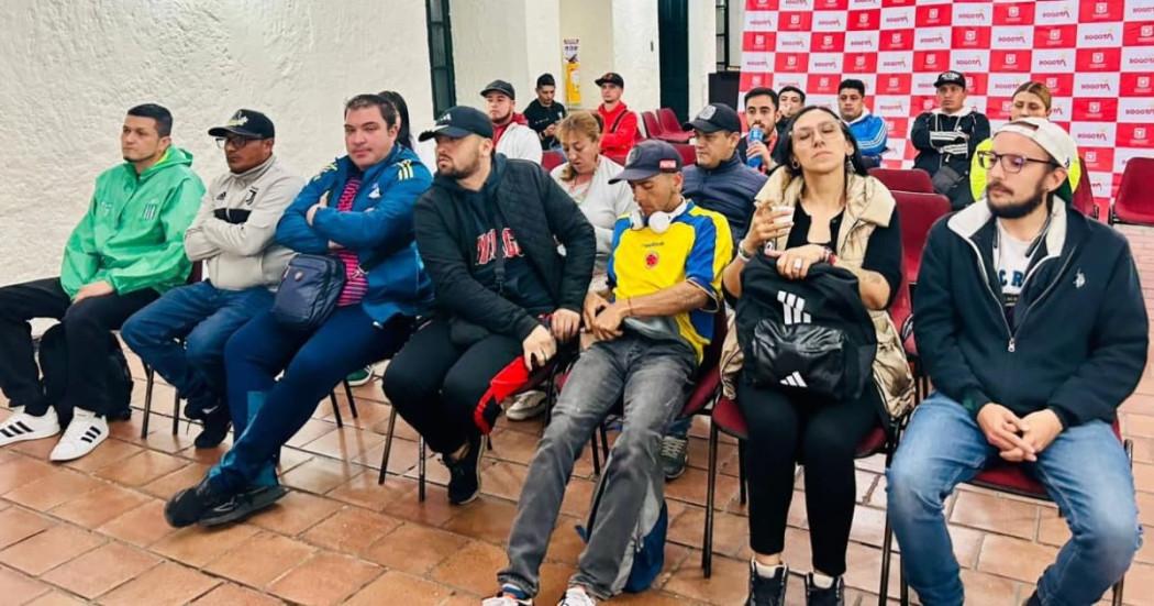 Acuerdo de convivencia y paz con barras del fútbol en Fontibón Bogotá