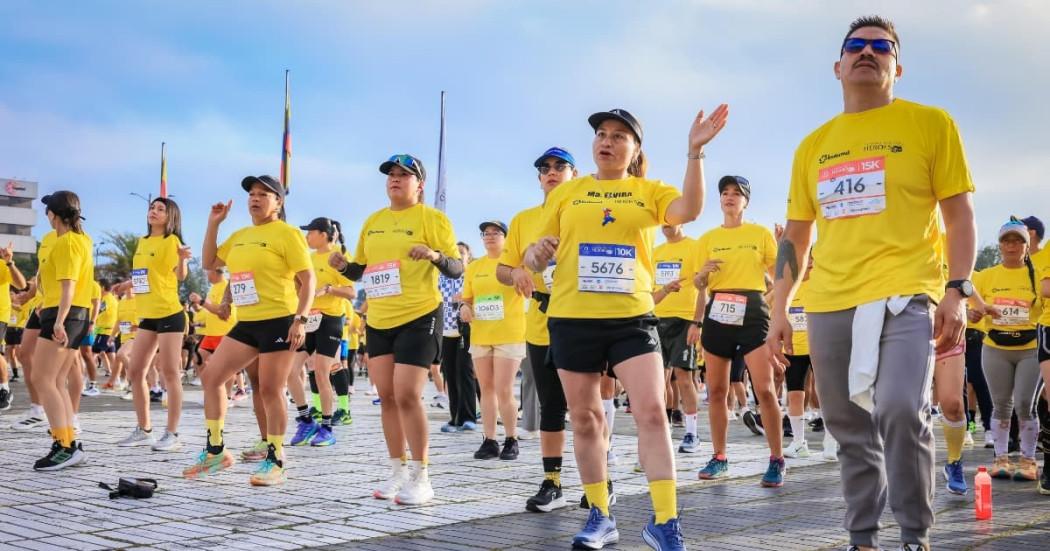 Foto de la Carrera de los Héroes en Bogotá realizada este domingo 3 de mayo de 2026.