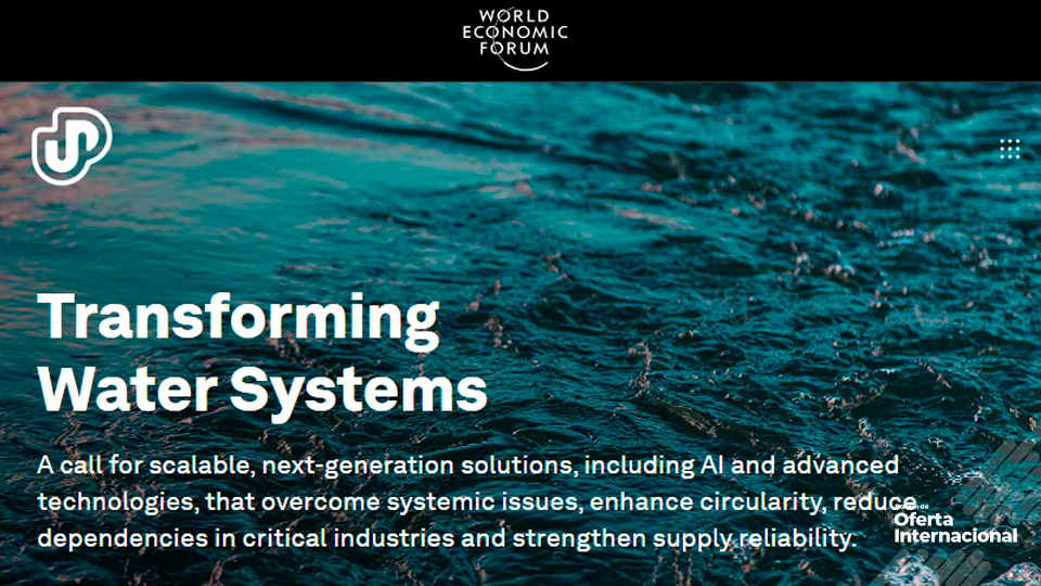 Innovación tecnológica para transformar sistemas de agua