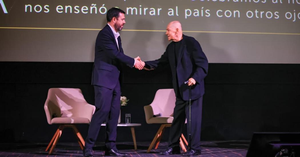 Foto de Bogotá durante el homenaje a la vida y obra de Jorge Alí Triana.