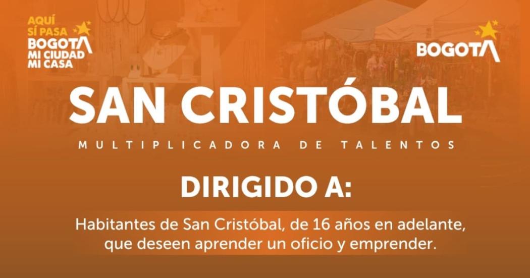 Imagen de 'Multiplicadora de Talentos' en Bogotá con cursos gratis de peluquería, gastronomía, belleza y más.