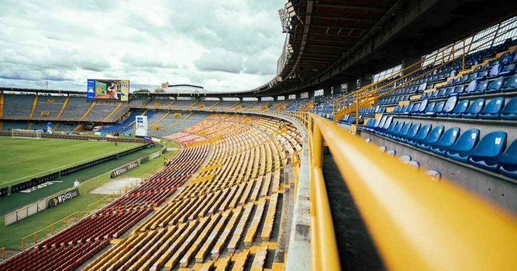 Foto estadio El Campín de Bogotá.