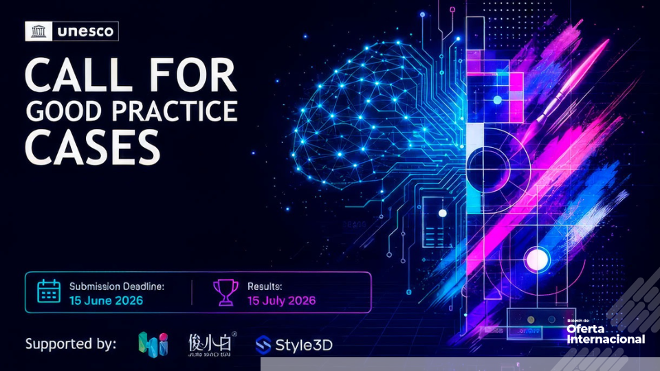 Convocatoria UNESCO sobre inteligencia artificial y diseño