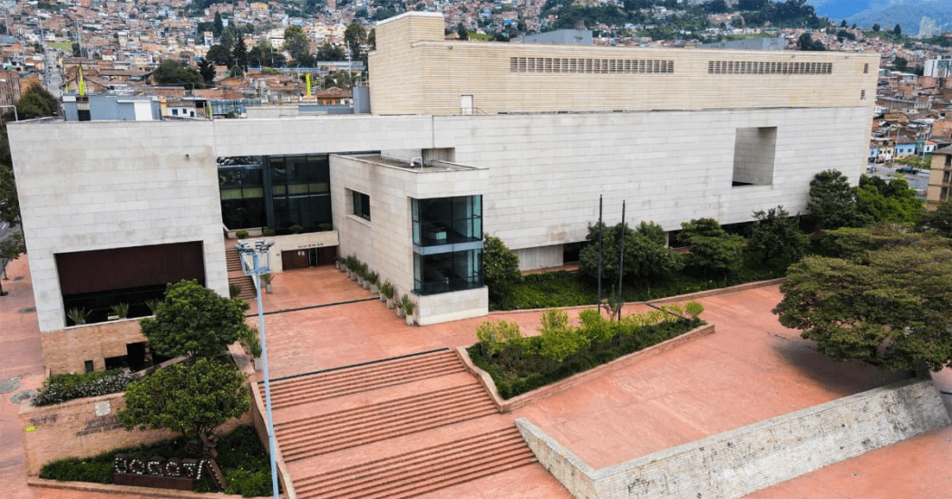 Fotografía de la sede del Archivo de Bogotá