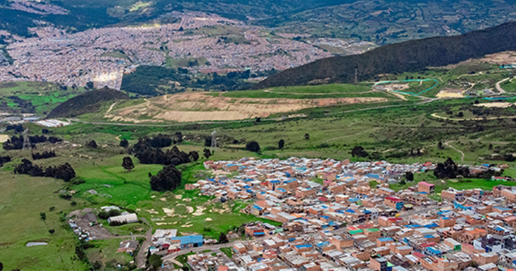 Imagen panorámica del barrio