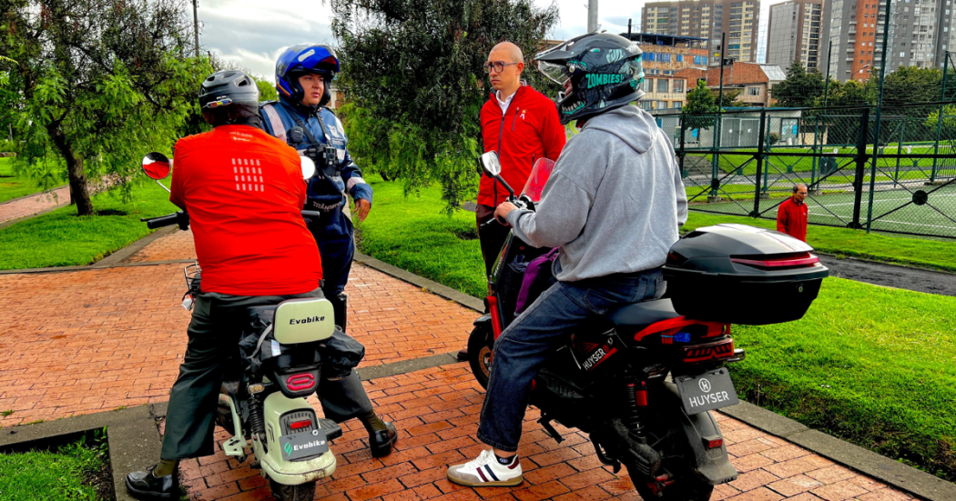 Operativos en Bogotá contra motos en andenes y parques públicos | Bogota .gov.co