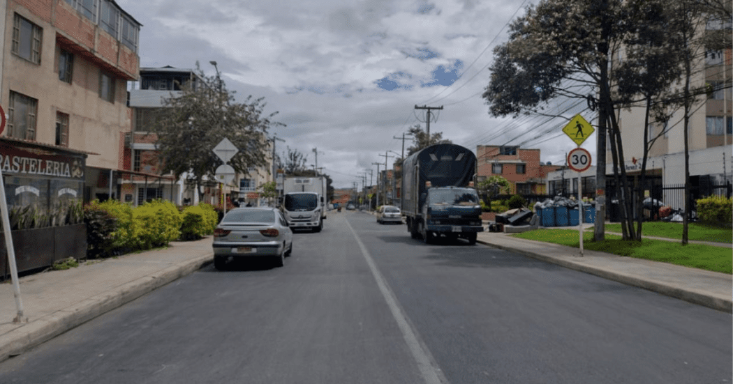 Foto de una obra en la localidad de Kennedy 