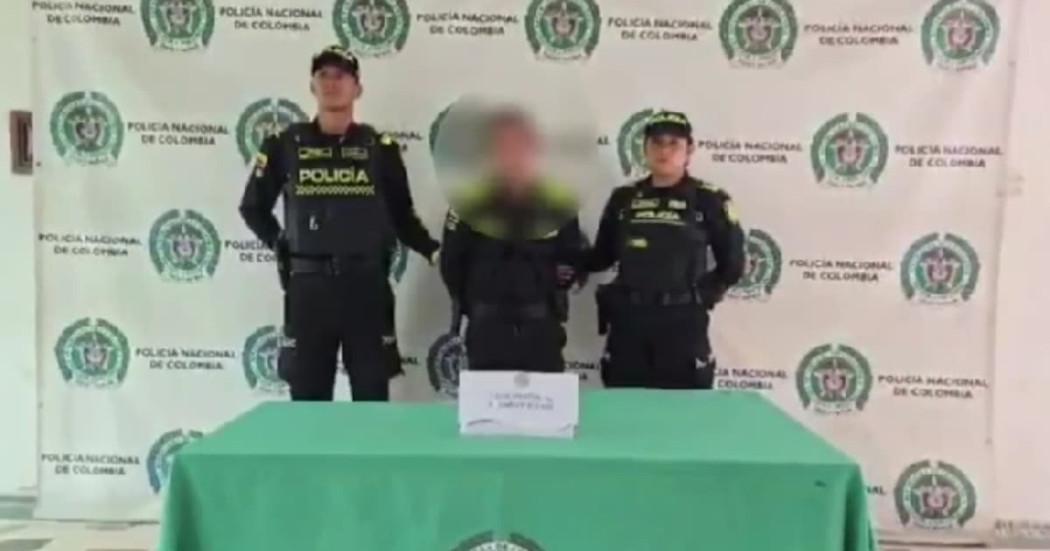 Falso policía capturado