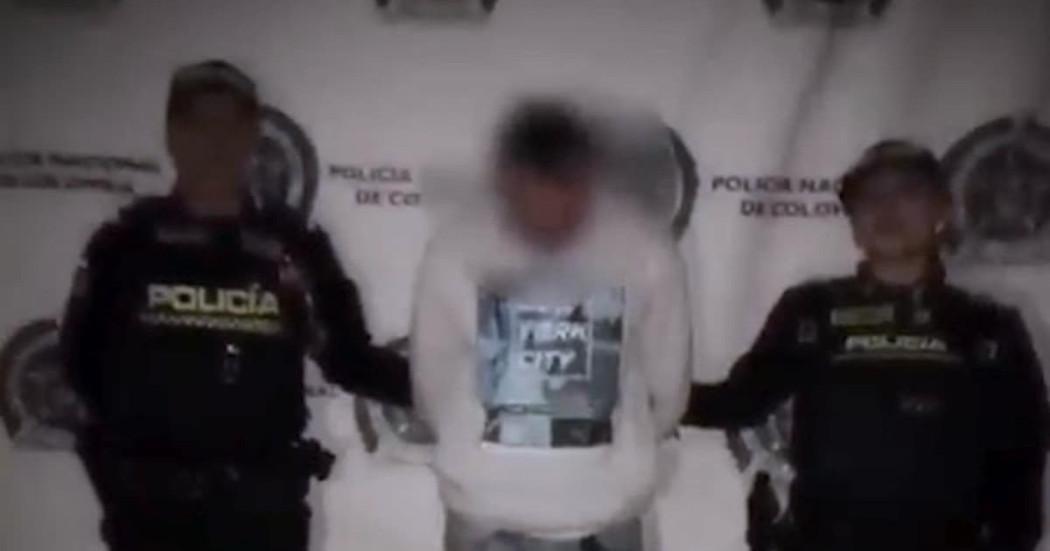 Capturado alias 'El Gafas' en Antonio Nariño, al sur de Bogotá. 