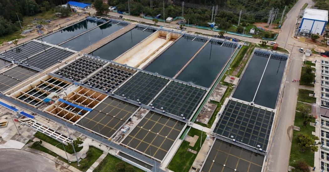 Foto que muestra la Planta de Tratamiento de Agua Potable Tibitoc
