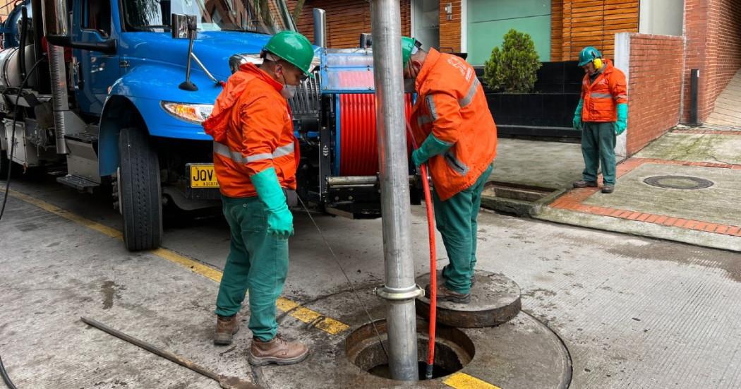 Trabajadores del Acueducto de Bogotá