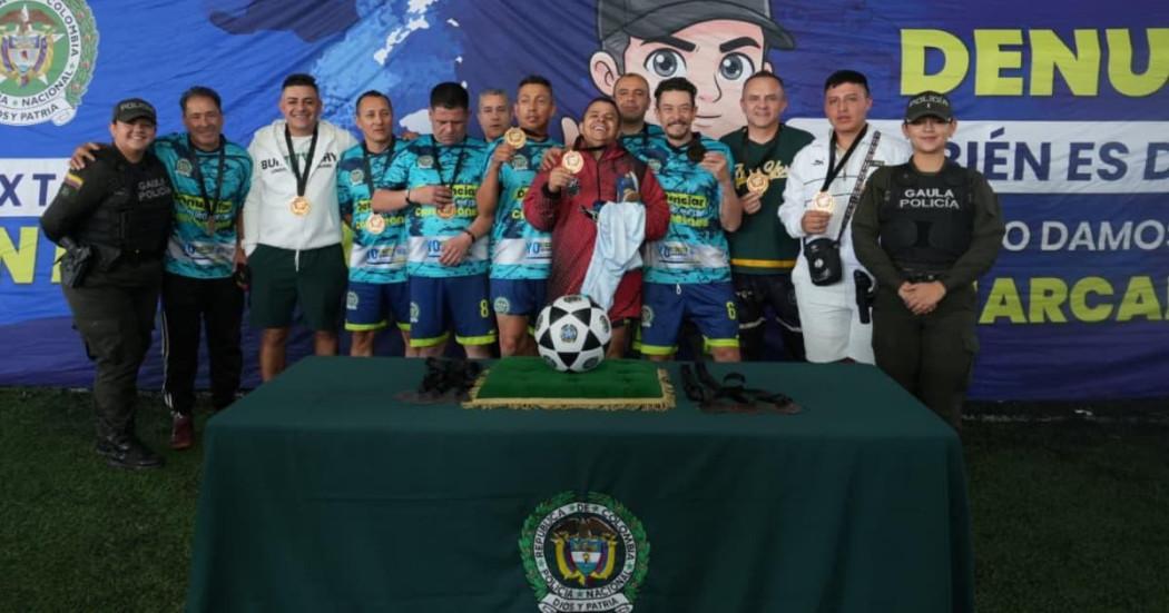 Participantes del torneo de fútbol