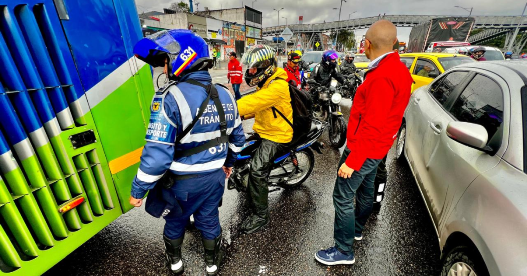 Imagen del operativo en Kennedy