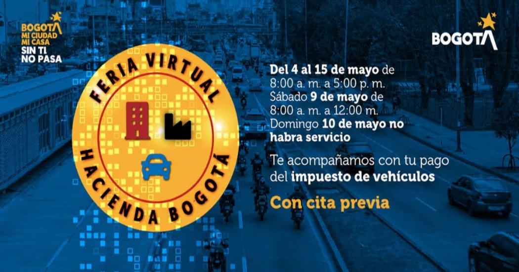 Pieza gráfica de pago de impuesto