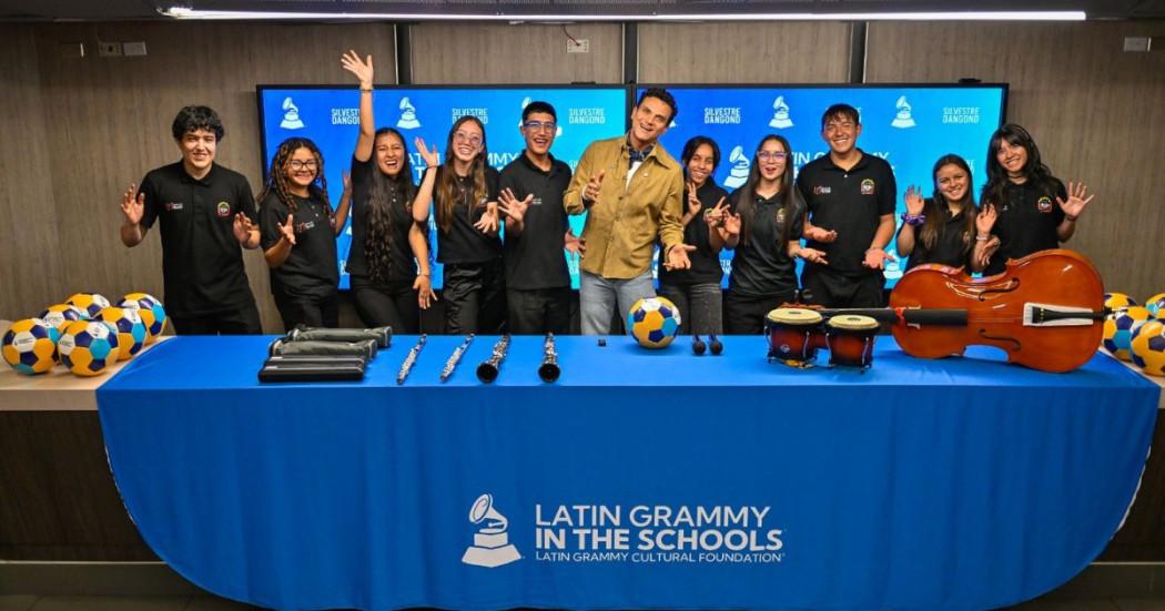 Imagen de estudiantes vinculados al Programa de Formación Musical de la Filarmónica de Bogotá.