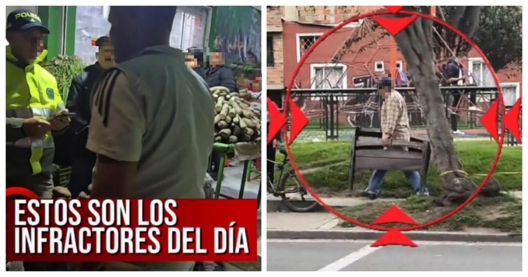 Foto que muestra personas con residuos en las manos