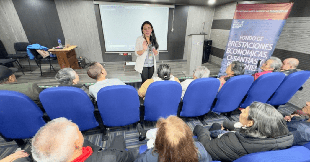 Foto de una charla ciudadana 