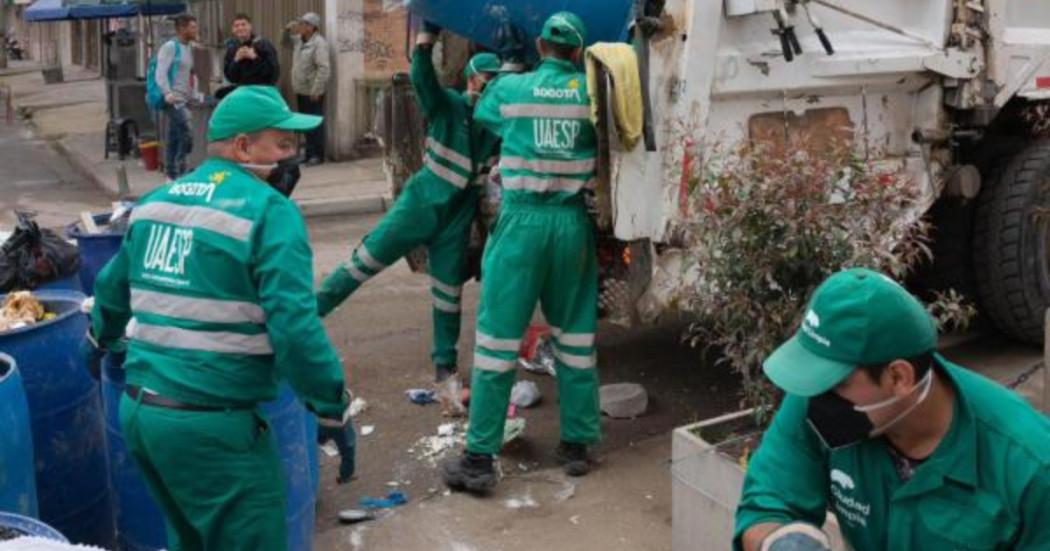 Trabajadores de la UAESP 