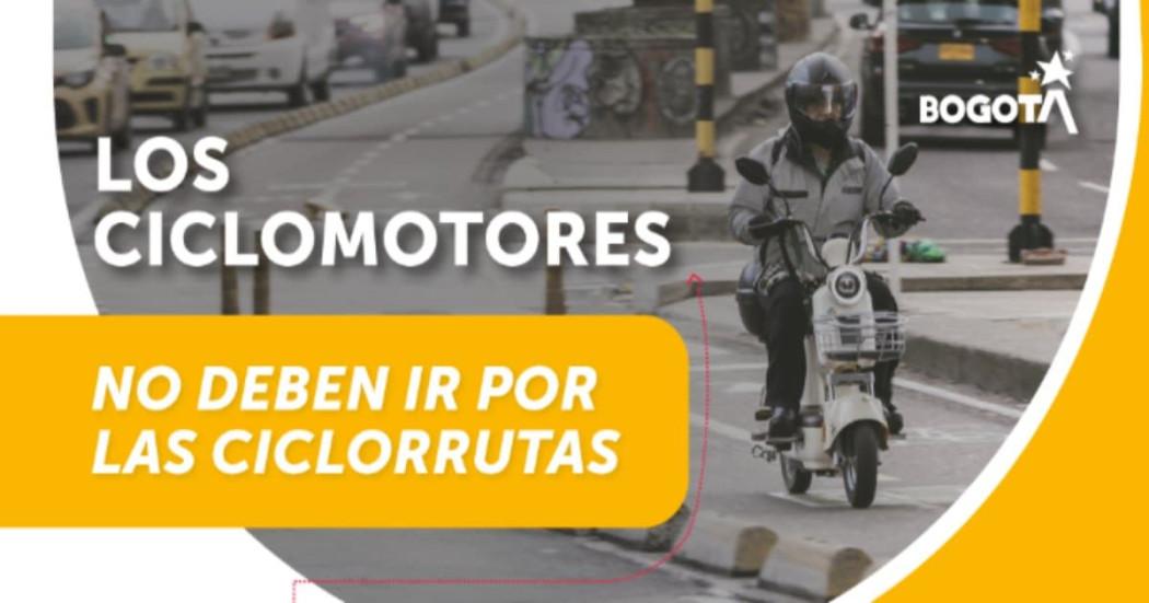 Pieza gráfica de la Secretaría de Movilidad. 