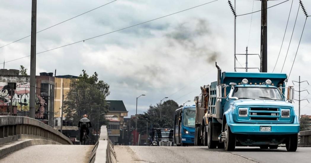 Foto de un vehículo de carga