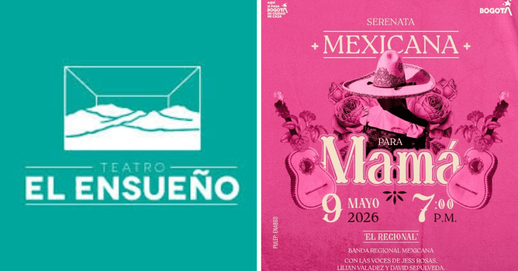 Imagen promocional de la serenata que se realizará en el Teatro El Ensueño.