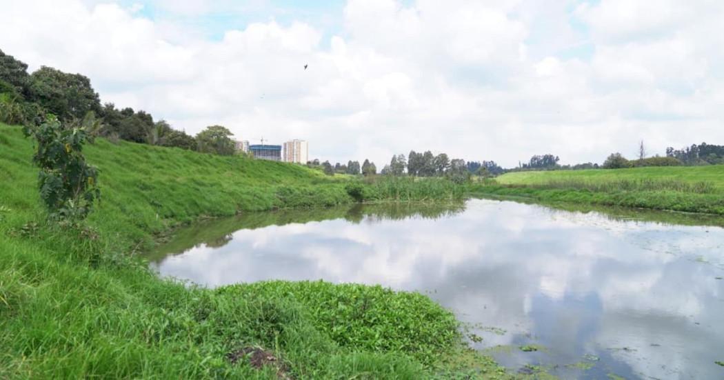 Imagen del río Bogotá 