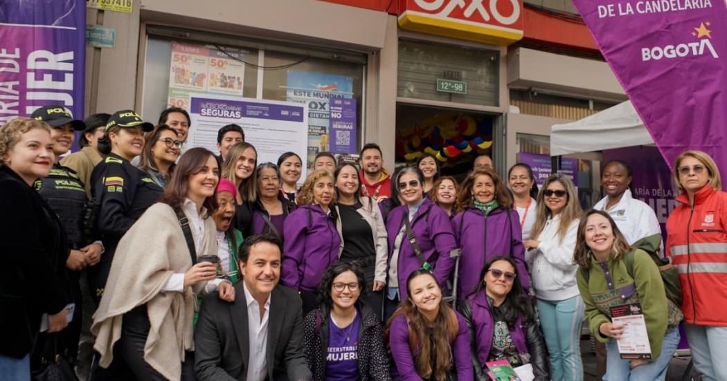 Secretaría de la mujer se alía con OXXO para hacer crecer la estrategia Redes Seguras.