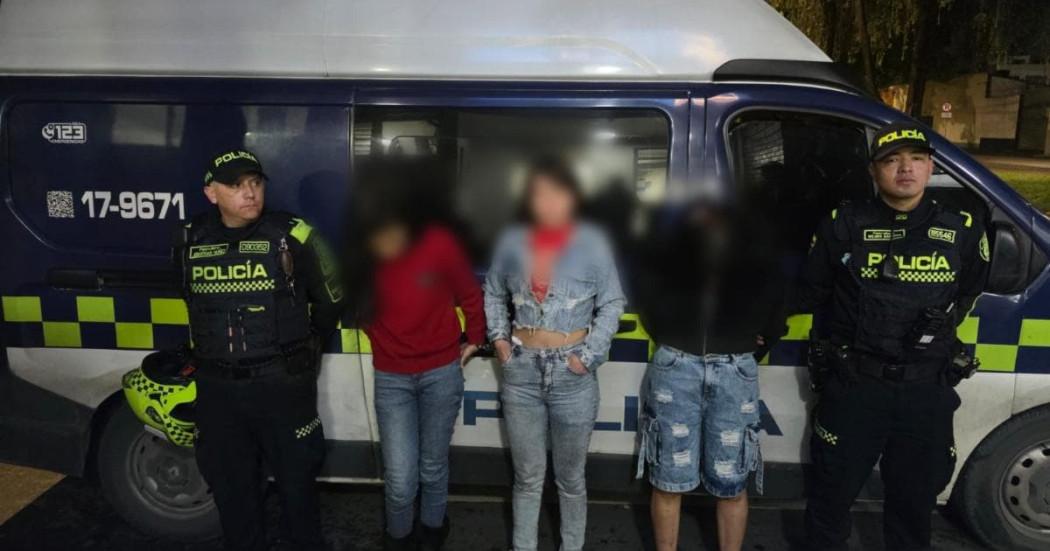 Foto de mujeres capturadas