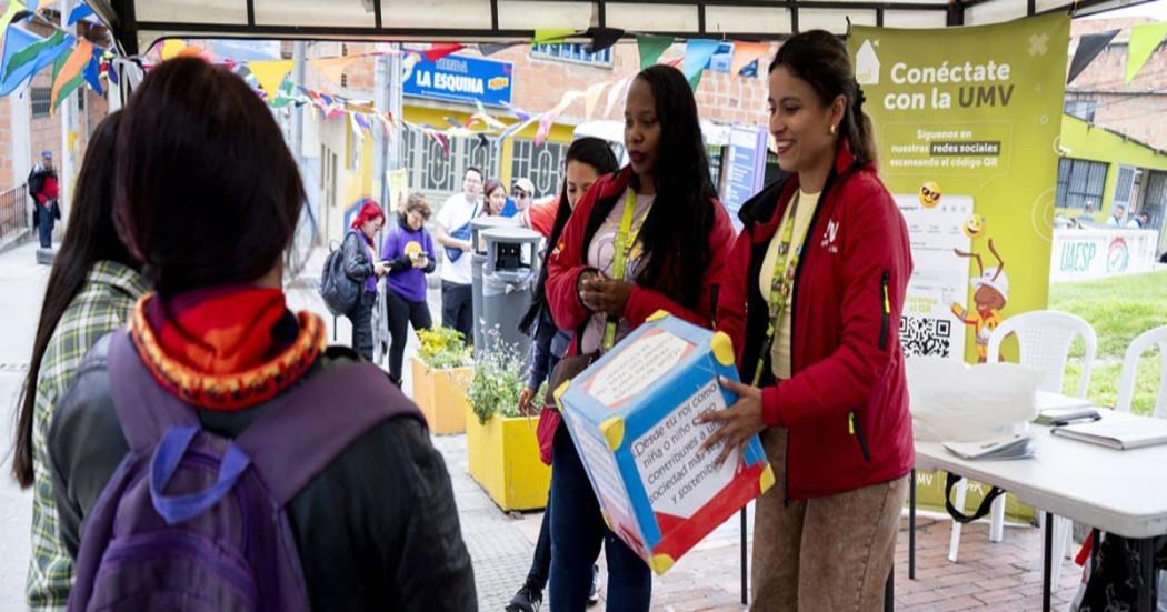 Foto de una actividad de la UMV. 