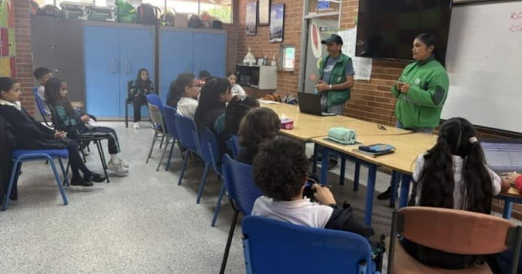 estudiantes en Usaquén se forman como vigías del territorio