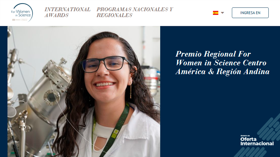 Investigadora colombiana participando en proyecto científico