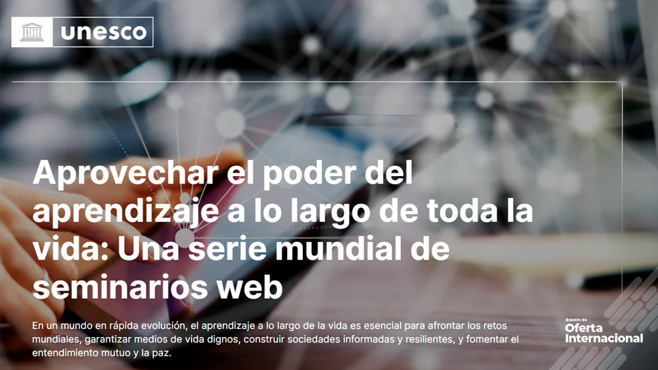 Participantes en seminario virtual sobre aprendizaje permanente