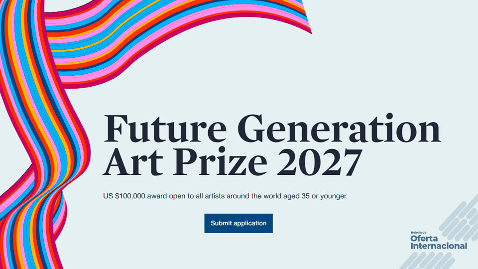 Artista joven participa en premio internacional de arte contemporáneo