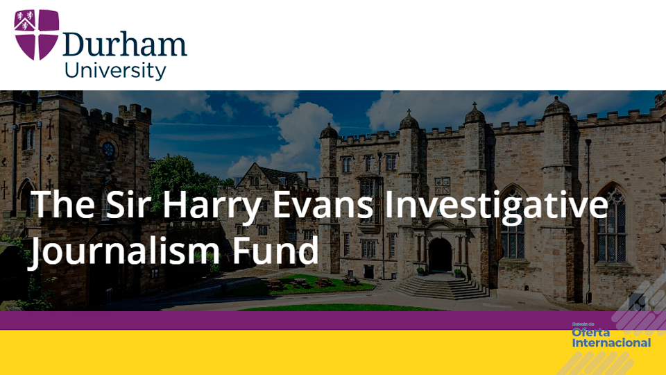 Convocatoria Sir Harry Evans Global Fellowship para periodistas
