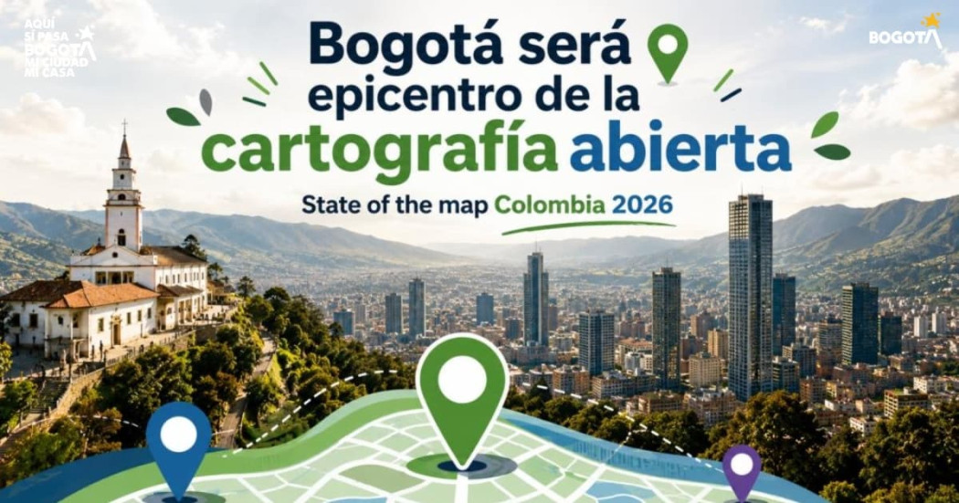 Imagen del State of the Map Colombia 2026.