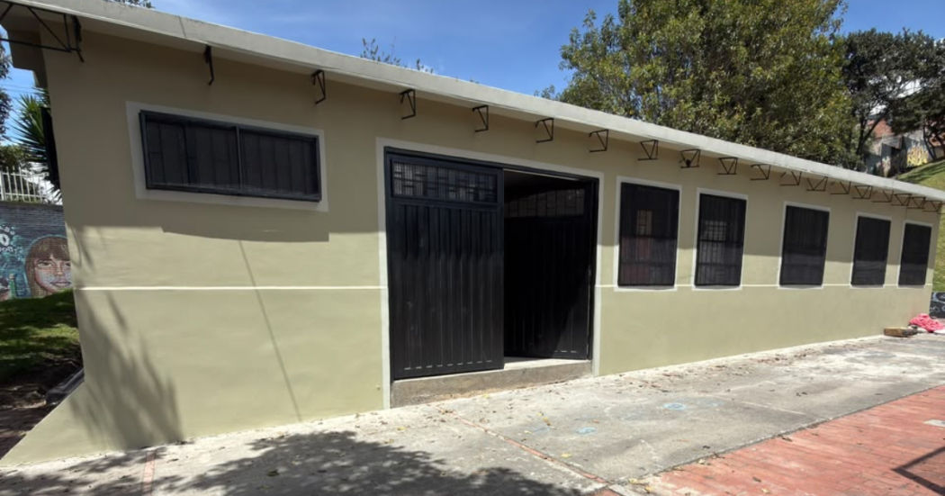 Foto de un Salón Comunal en la localidad de Ciudad Bolívar 