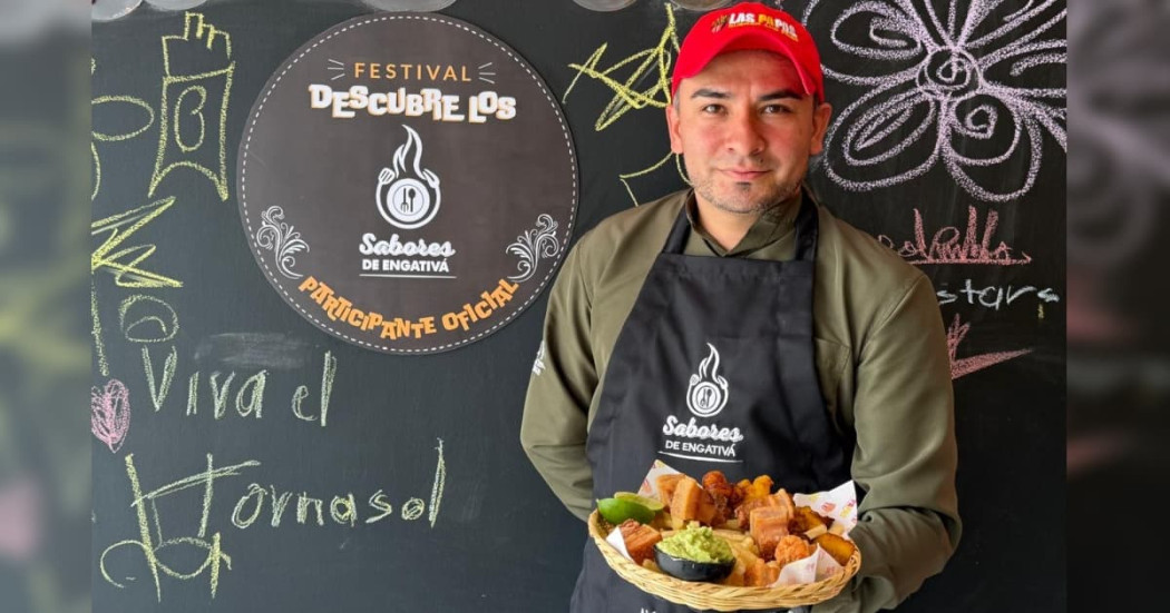 Foto de uno de los restaurantes participantes en el festival 'Descubre los Sabores de Engativá' en Bogotá.